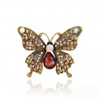 XSB226 - Vintage Butterfly Saree Brooch